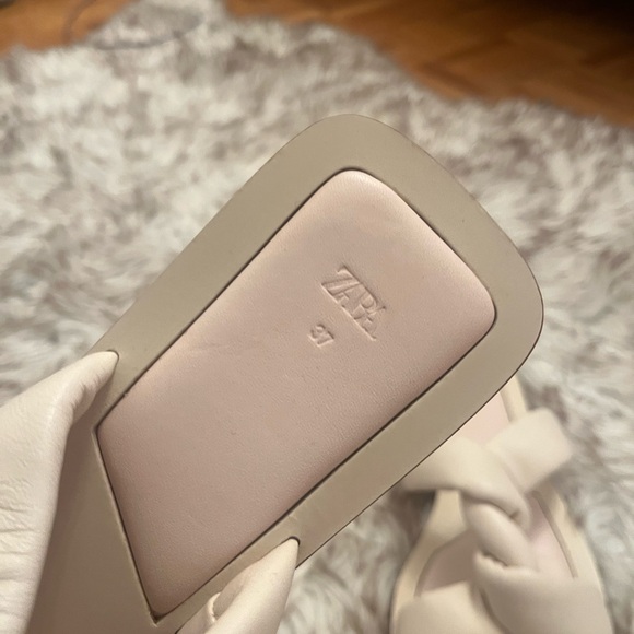 Zara woven leather sandals - Picture 4 of 4